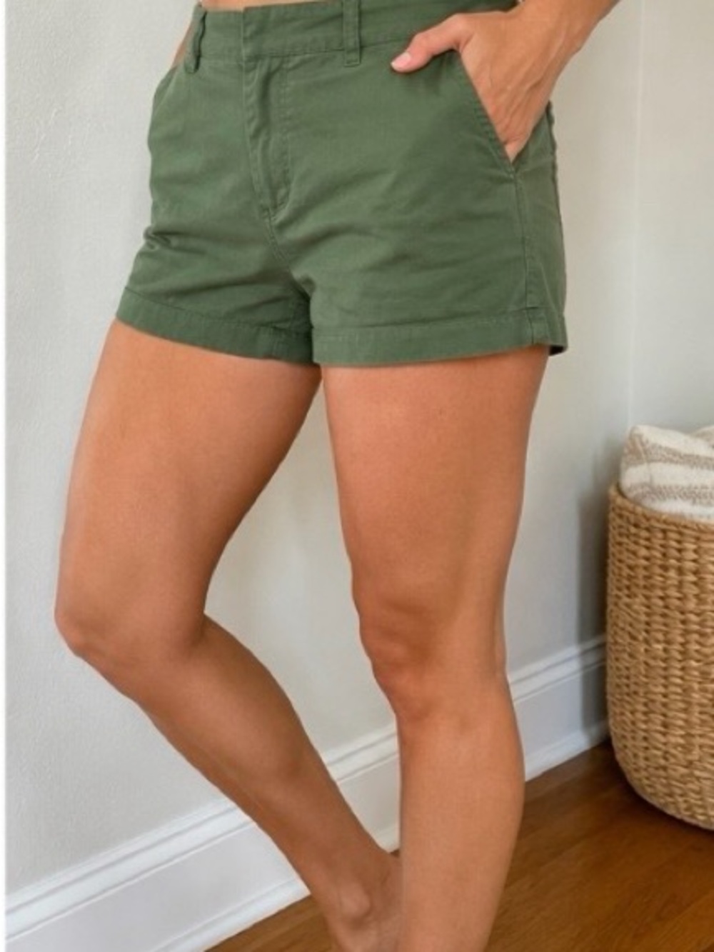 J. Crew Green Shorts